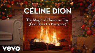 christmas song by celine dion|god bless us everyone song.